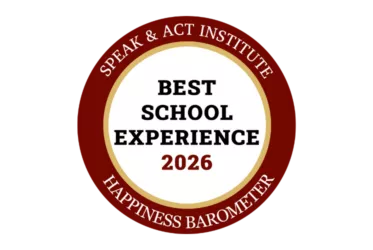 speak and act logo best school experience 2026