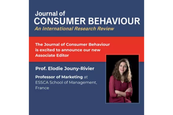 Elodie Jouny-Rivier associate editor Journal of Consume Behaviour