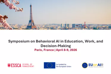 Symposium on Behavioral AI in Education Work and Decision-Making