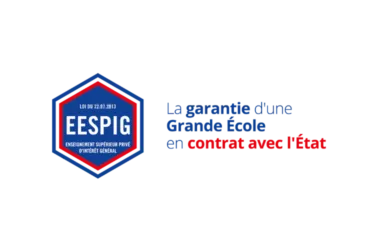 Logo eespig - la garantie d'une grande école en contrat avec l'état