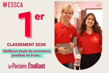 Classement Le Parisien Etudiant 2026 - Essca 1re ecole de commerce post-bac