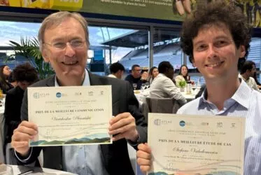 Viatcheslav Avioutskii et Stefano Valdemarin conférence annuelle Atlas AFMI 2026