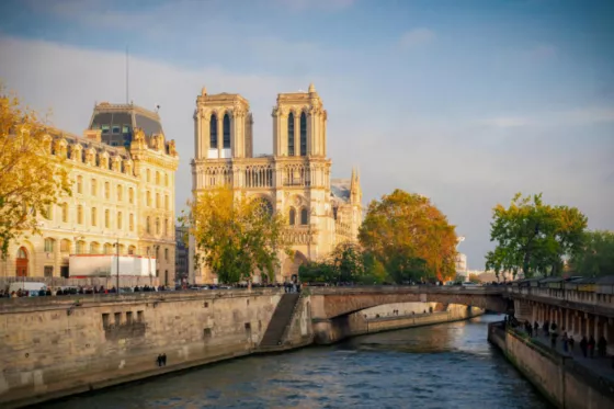 Vue sur la Seine et Notre-Dame