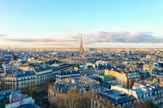 Vue sur les toits de Paris