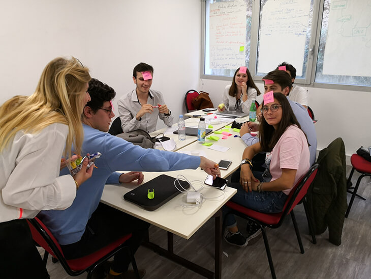 Marathon entrepreneurial Aix 2019 - groupe